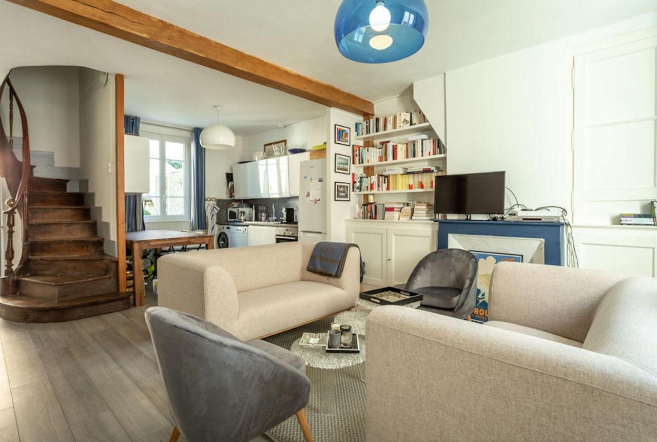 Grande Maison De Pecheur Pour 10 Terrasse Parking Trouville-sur-Mer Kültér fotó